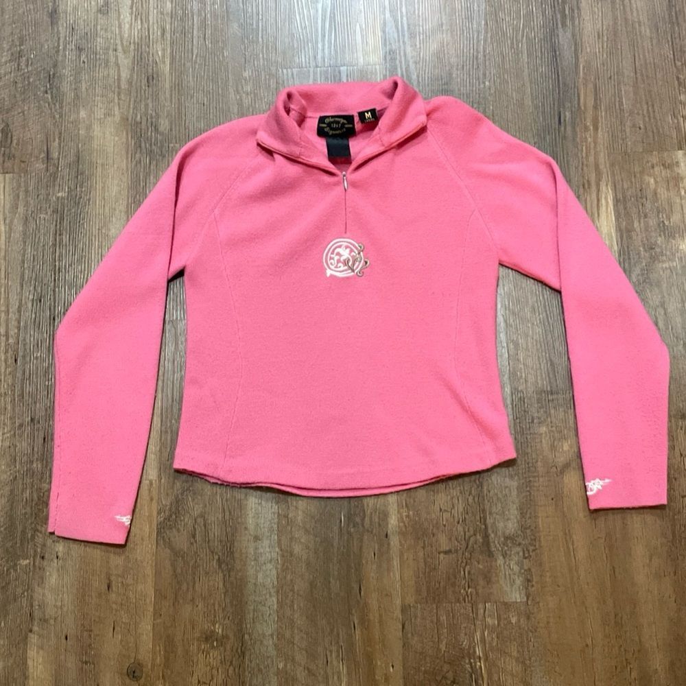 Obermeyer Signature 1/4 Zip Mock Neck Ski Sweater Women’s Medium